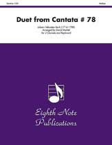 DUET FROM CANTAT #78 CLARINET CHOIR cover